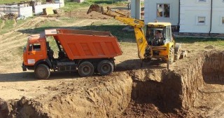 Котлован для дома Шелехов, цена от 317 руб./м3.