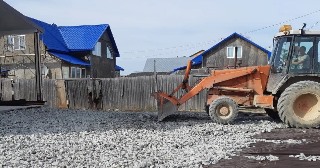 Отсыпка участка Шелехов, цена от 212 р./куб.